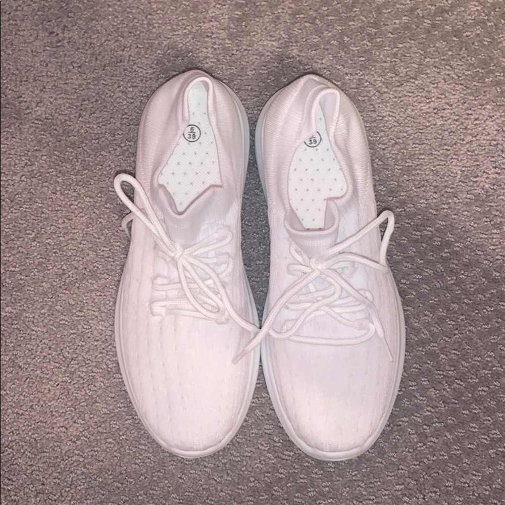 White Sports Trainer Sneakers